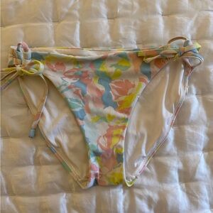 Victoria's Secret Multicolor Floral Bikini Bottom